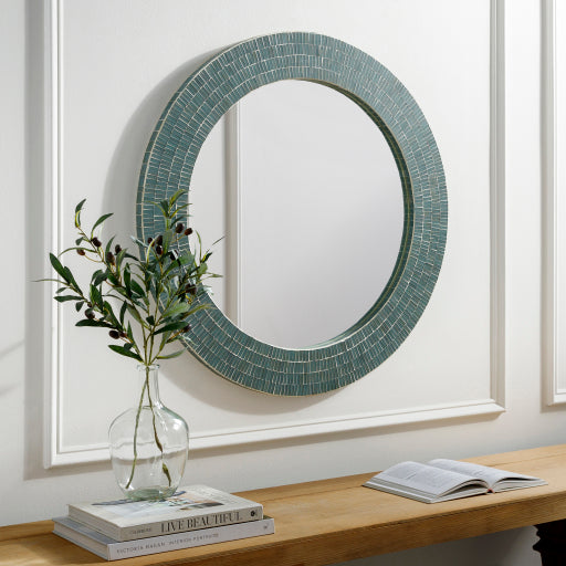 Natalia Mother of Pearl Wall Mirror Style Shot NAA001-3232