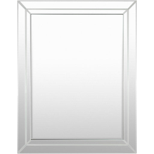 Ramsey Beveled Rectangular Wall Mirror Front detail 