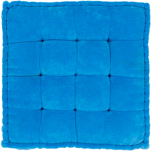 bauble floor pillows bright blue back bright blue BBL002-3030