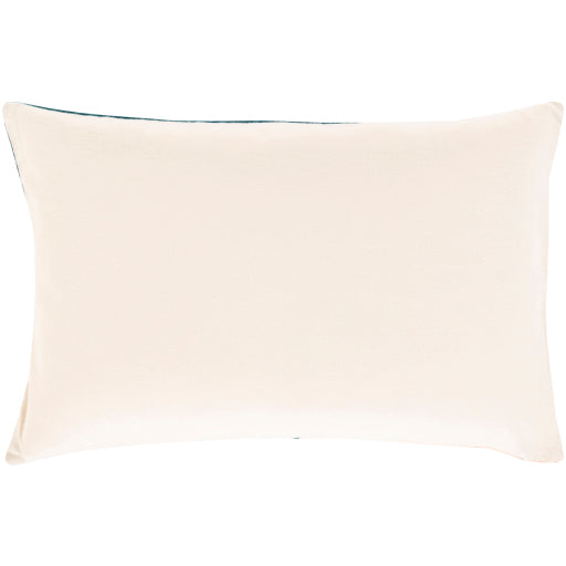 moza lumbar pillow light beige dusty coral teal back light beige MZA009-1320D