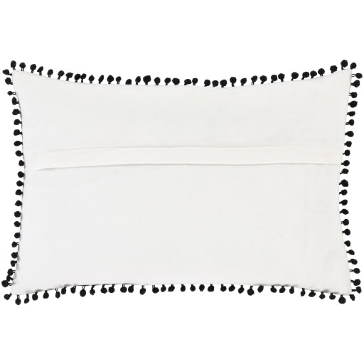 dreamy lumbar pillow white black DRM002-1218D