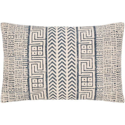 janya lumbar pillow dark blue light beige back light beige 2 