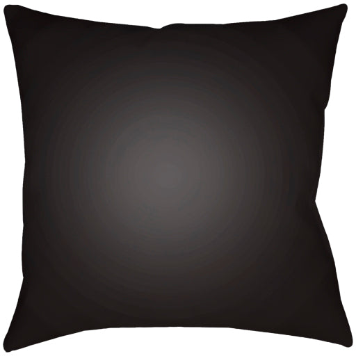 modern circles lumbar pillow black white MEC001-1422