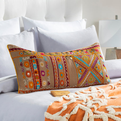 bangalore lumbar pillow multi color BGL001-3214P