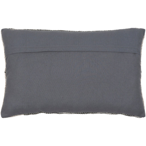 lewis lumbar pillows gray black back charcoal photo 5 LEW002-2020D