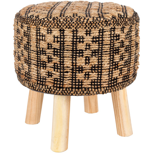 cambrai stool tan black brown CBI-008