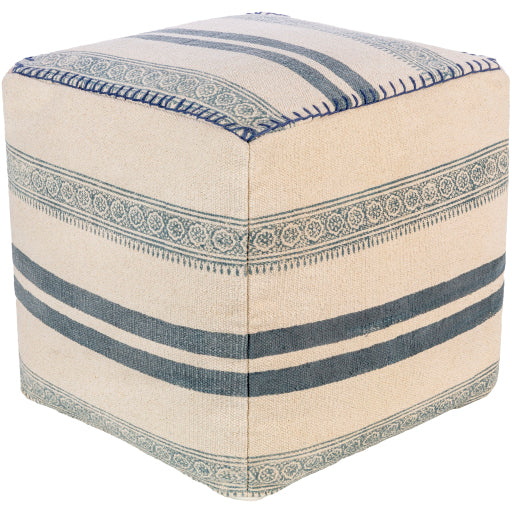 lola casual stripe pouf LLPF002-181818