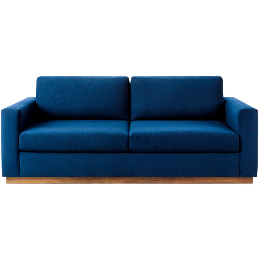 amherst 2 seater jacquard sofa blue AHR002-318637