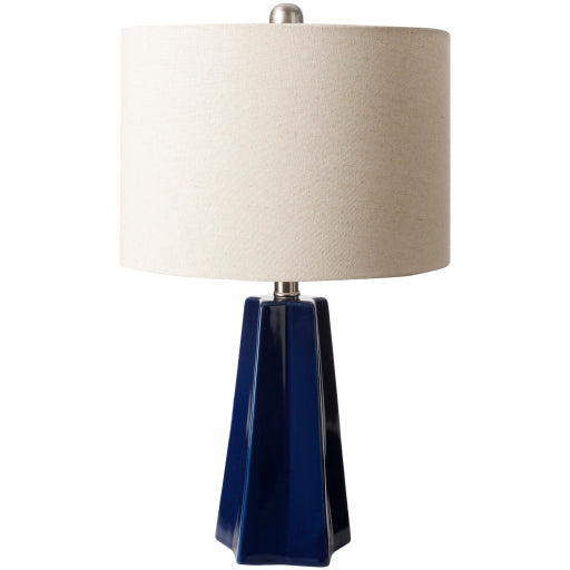 stellan table lamp blue glazed NLL-001