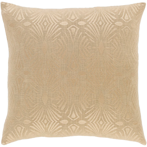 Accra Accent Pillow, Wheat, Beige ACA001-1818