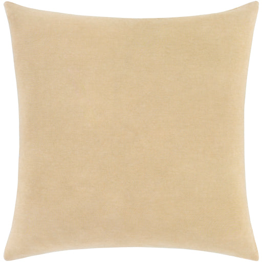 Accra Accent Pillow, Wheat, Beige Back ACA001-1818P