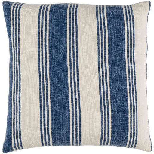 anchor bay accent pillow navy cream ACB004-2020