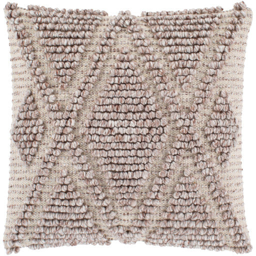 anders accent pillow taupe light beige ADR004-1818D