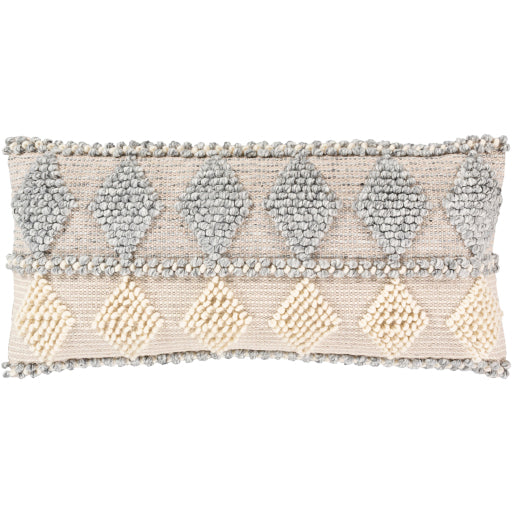 Anders Lumbar Pillow Slate Cream Light Beige. ADR011-3214