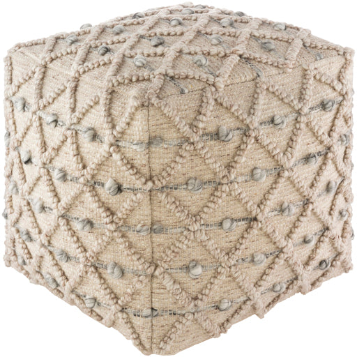 Anders Diamond Polka Dot Pattern Pouf ARPF001-181818