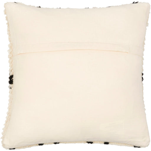 benisouk accent pillow cream black BES002-2020