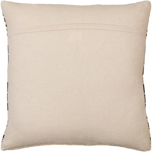 binghampton accent pillow light beige charcoal BHT001-2020