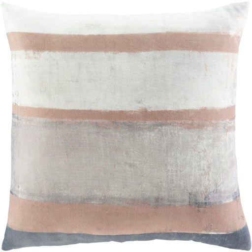 balliano accent pillow white ivory light gray medium gray tan off white BLN002-1818