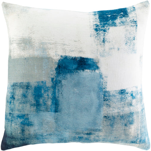 balliano accent pillow blue pale blue ink blue white light sage BLN004-1818