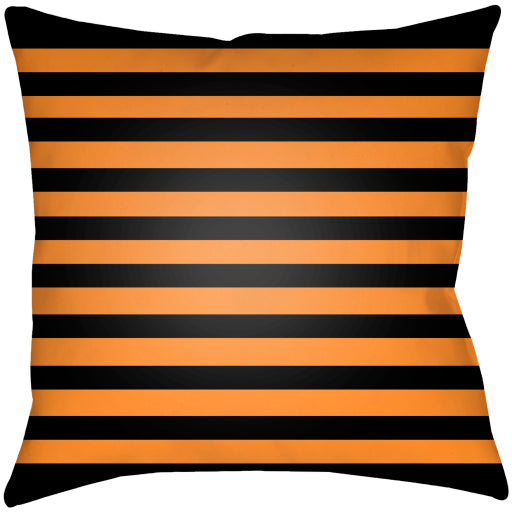 boo outdoor pillow orange black BOO156-2020