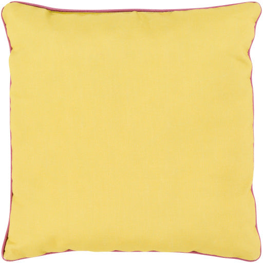 bahari outdoor pillow fuchsia mustard BR003-2020