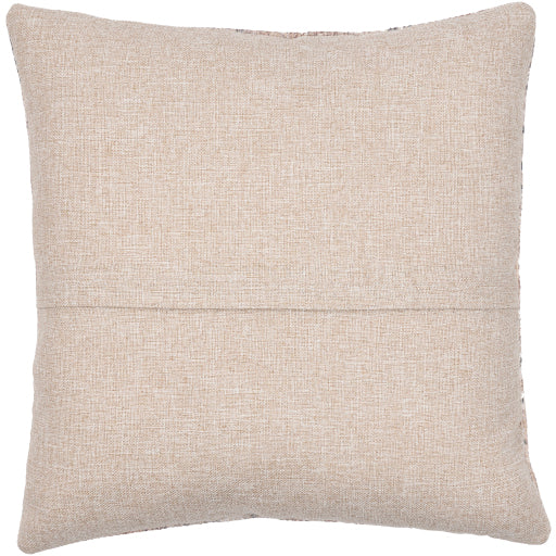 colin accent pillow tan gray charcoal cream dusty pink CLN003-2020