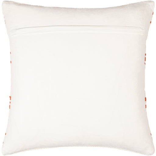 carlton accent pillow cream burnt orange CRL003-1818D