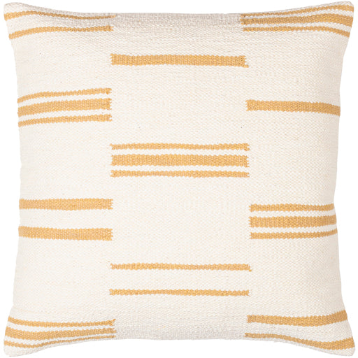 carlton accent pillow light beige burnt orange CRL007-1818