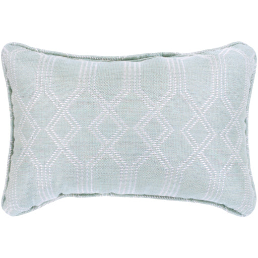 crissy outdoor pillow seafoam ivory CS004-1616