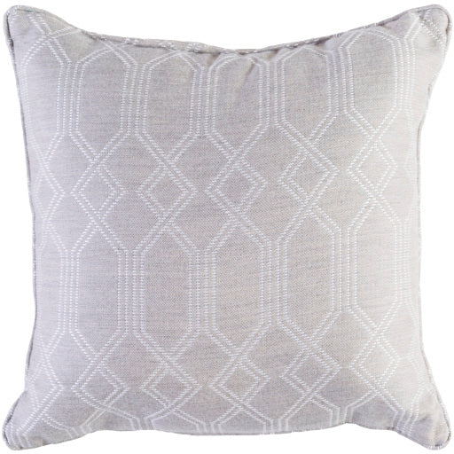 crissy outdoor pillow light gray ivory CS005-2020