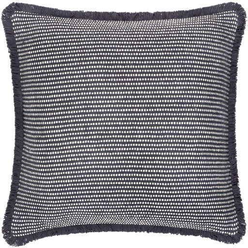 ethan accent pillow black charcoal light beige CTF002-1818