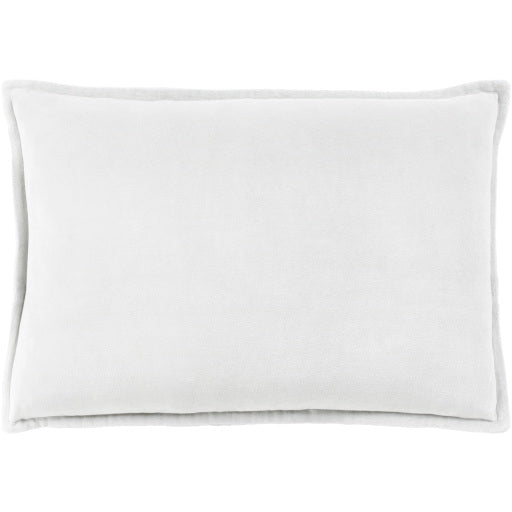 cotton velvet accent pillow slate 