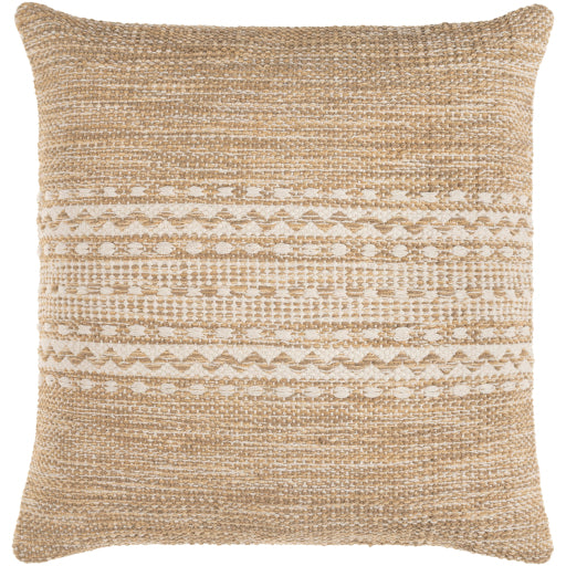 ethan accent pillow tan beige light beige EHN002-1818