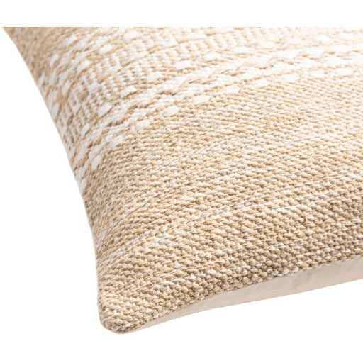 ethan accent pillow tan beige light beige EHN002-1818D