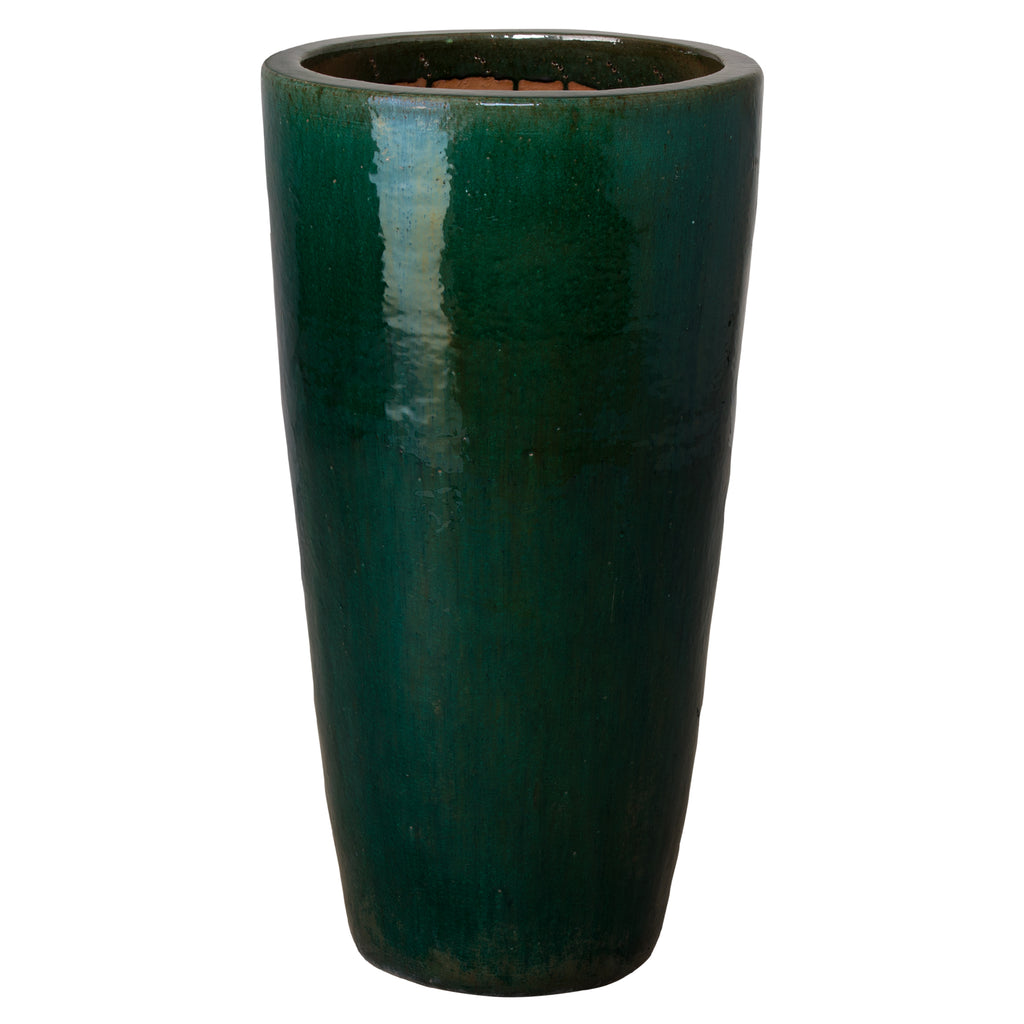 Round Tall Pot Large - Green 12132GN-2