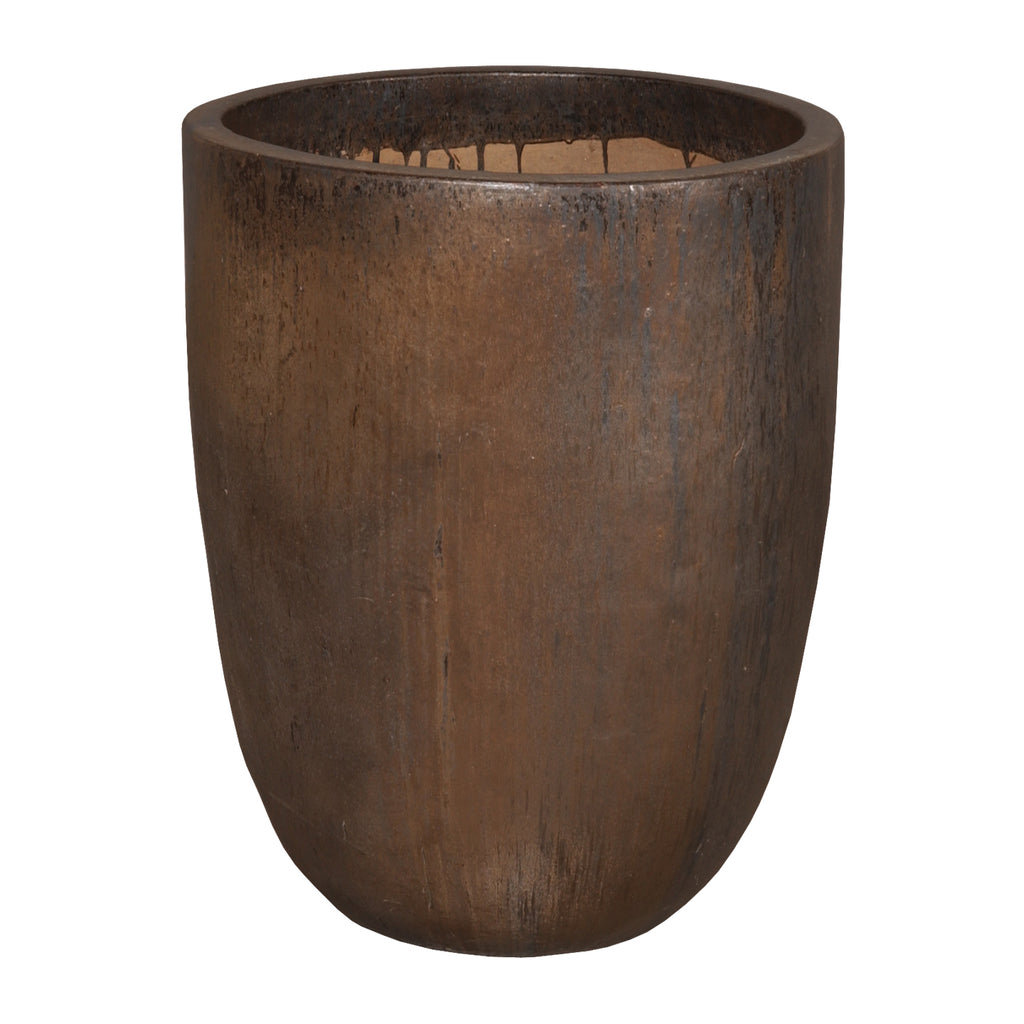 Cylinder Large Planter - Metallic 12988MT-3