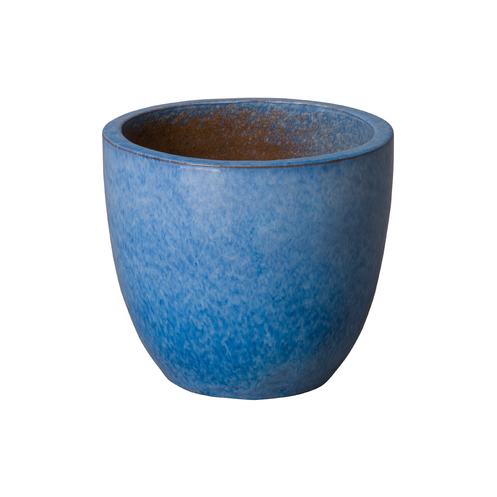 Round Pot - Blue 0556BL-1