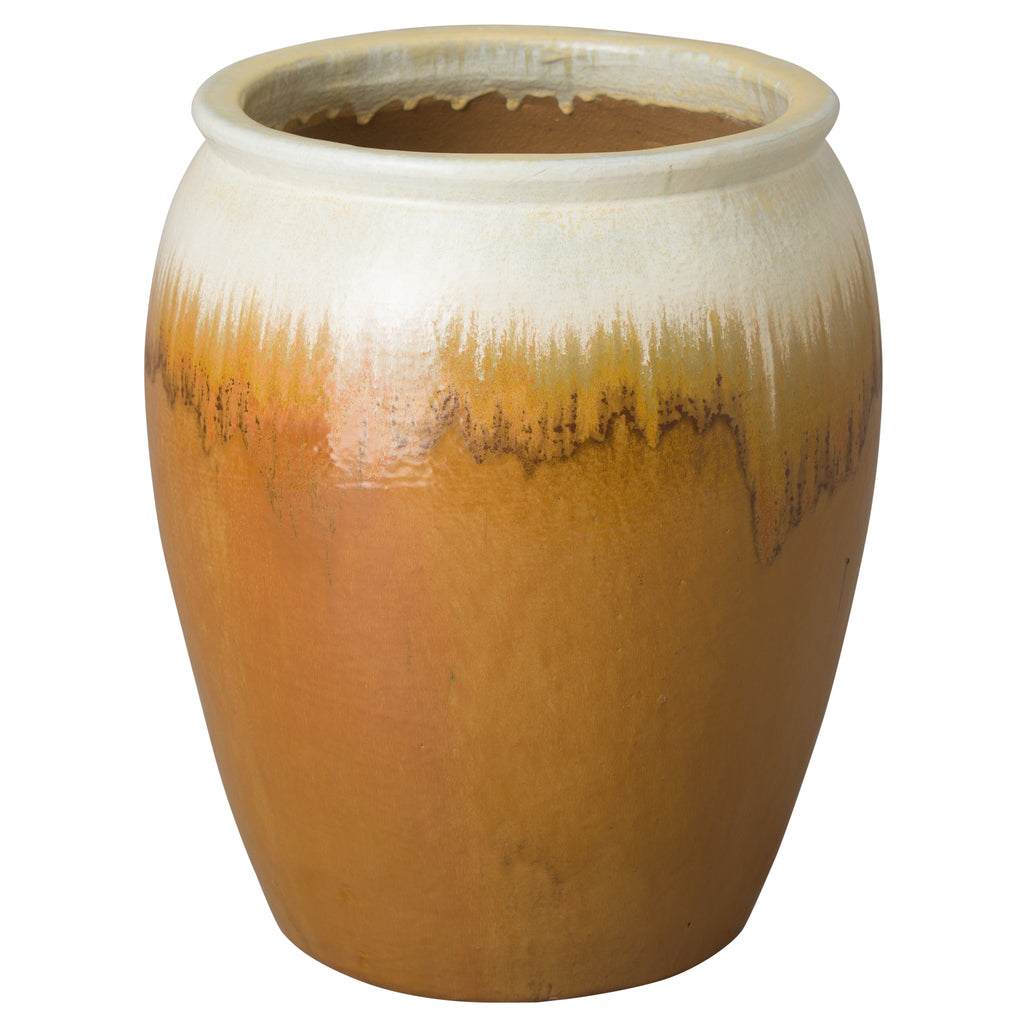 Tall Jar Planter - Amber 09757AB-2