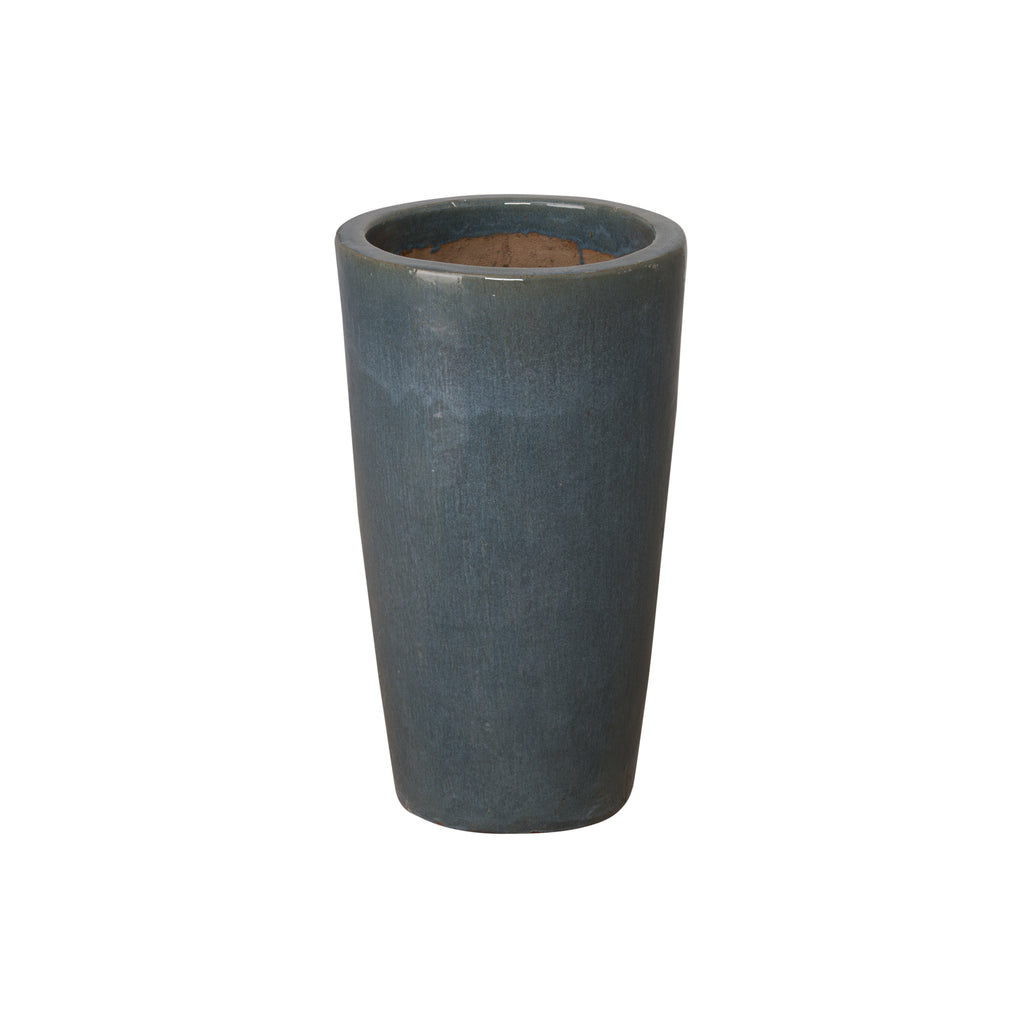 Round Tall Pot - Gray 12132GR-1