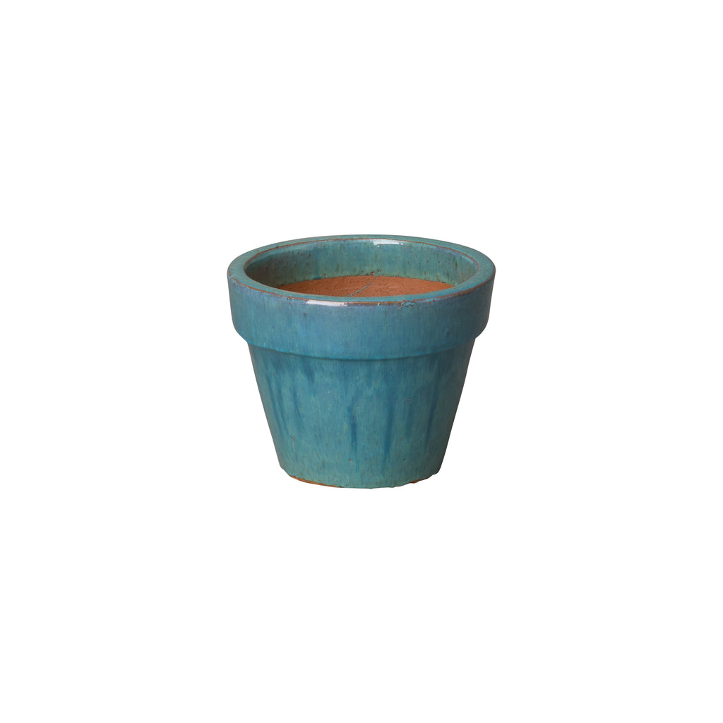 Round Flower Pot - Teal 12045TL-1