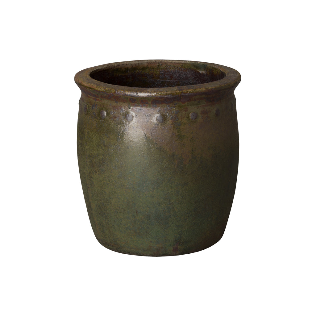 Round Pot St Green Wash 12035GW-2