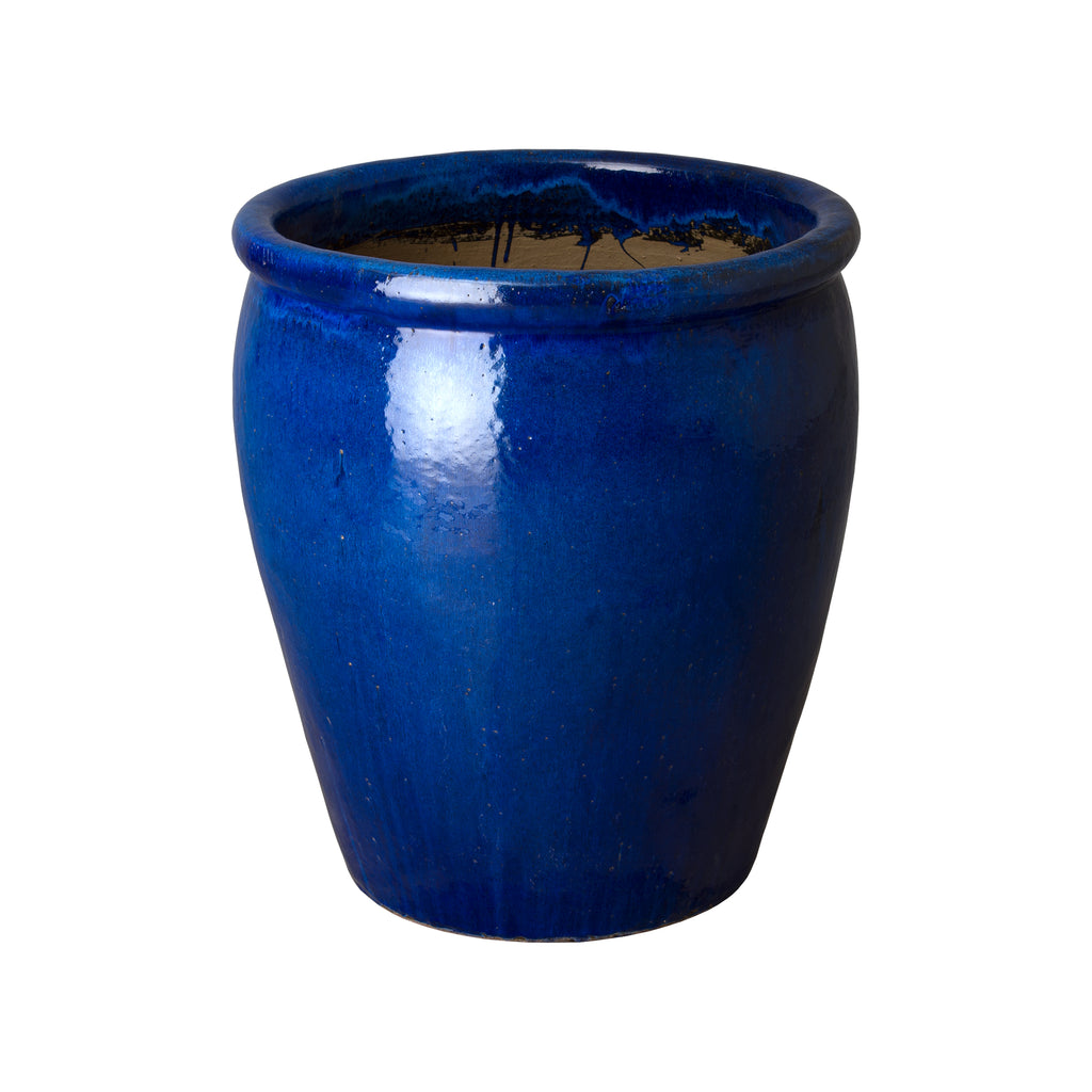 Round Pot - Blue 12402BL-2