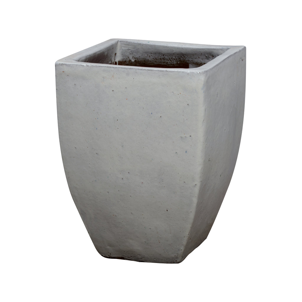 Square Planter - White 12133WT-3