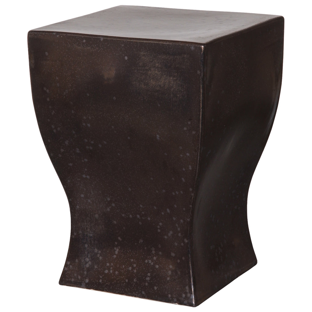 Square Stool - Gunmetal 1251GM