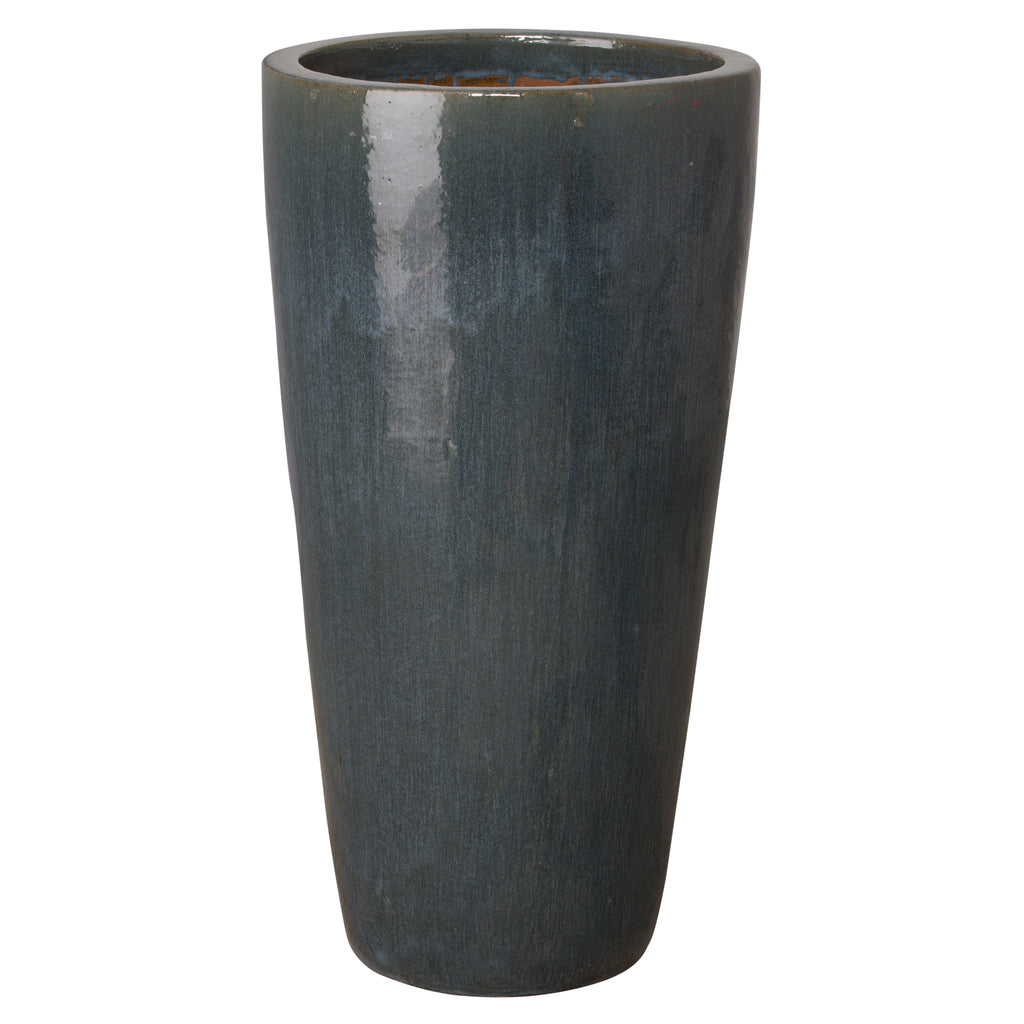 Round Tall Pot - Gray 12132GR-2