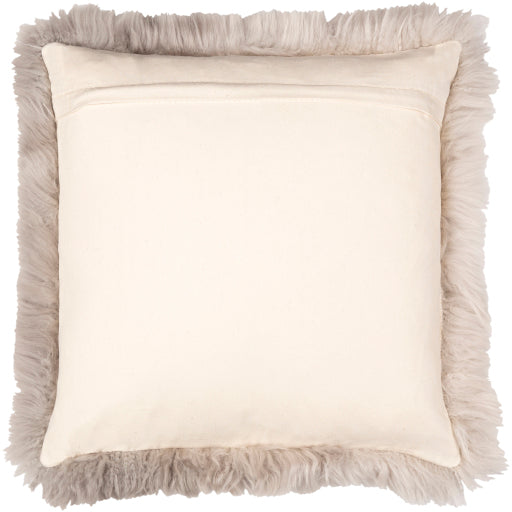 gisborne accent pillow gray light gray ivory GSB001-2020D