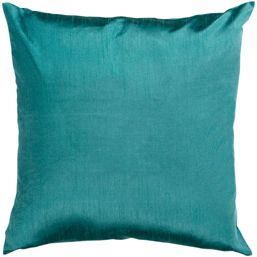 solid luxe accent pillow teal HH041-1818