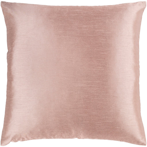 solid luxe accent pillow dusty pink HH134-1818