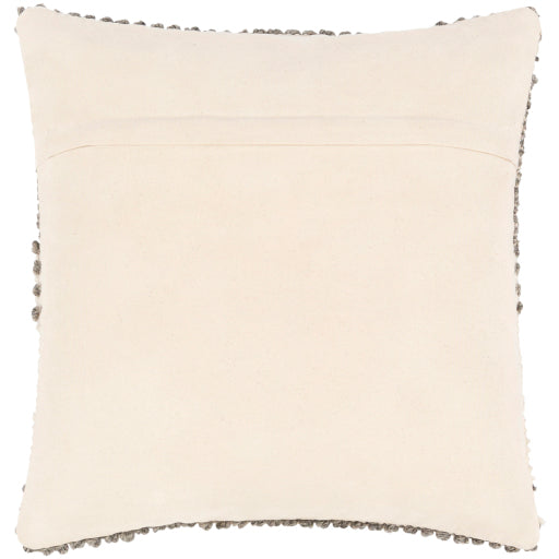 hygge accent pillow charcoal white HYG001-2020D