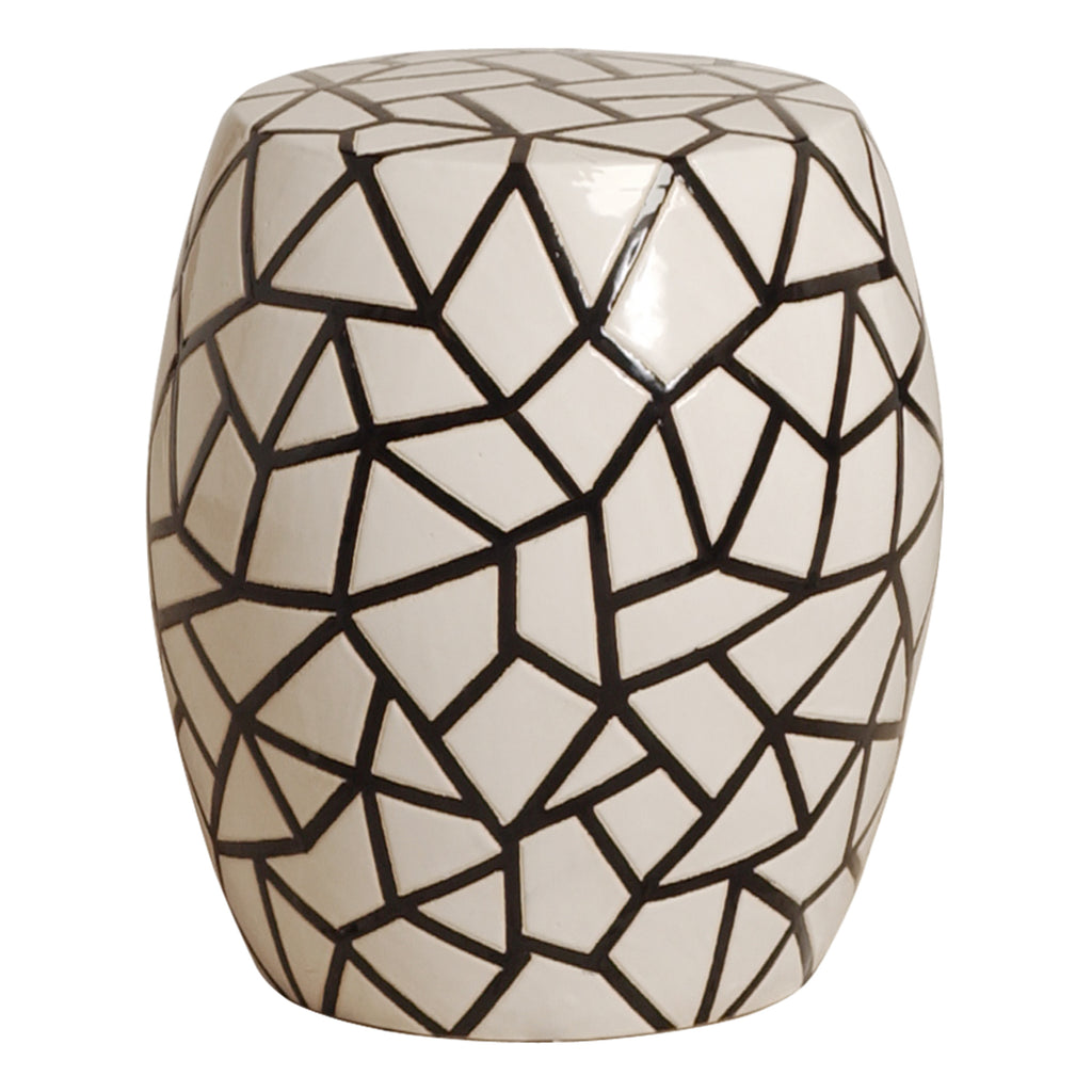 Ice Ray Garden Stool 1256BW